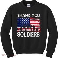 Thank You Soldiers Kids Sweatshirt thumb 0