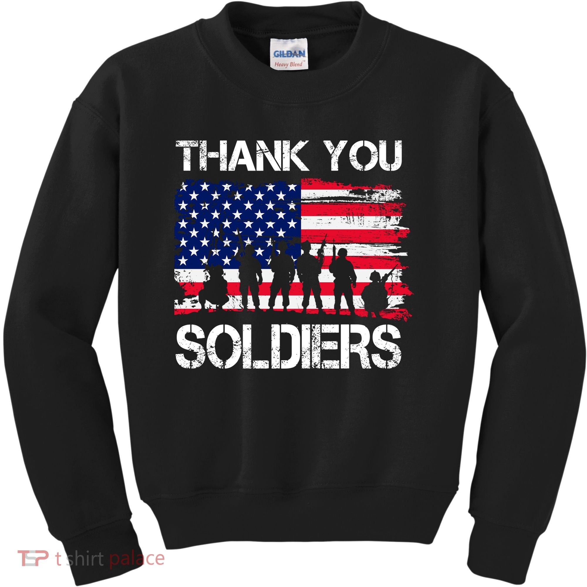 Thank You Soldiers Kids Sweatshirt