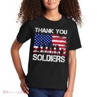 Thank You Soldiers Kids T-Shirt thumb 2