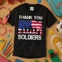 Thank You Soldiers Kids T-Shirt thumb 3