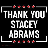Thank You Stacey Abrams Ornament thumb 1