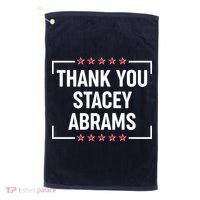 Thank You Stacey Abrams Golf Towel thumb 0