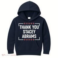 Thank You Stacey Abrams Kids Hoodie thumb 0