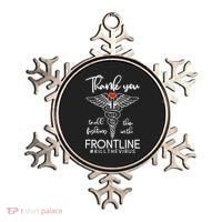 Thank You To All Those Fighting In The Frontline Ornament thumb 0