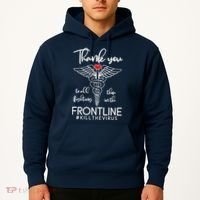 Thank You To All Those Fighting In The Frontline Hoodie thumb 2