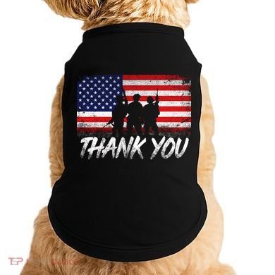Thank You USA Troops Doggie Tank