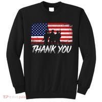 Thank You USA Troops Sweatshirt thumb 0
