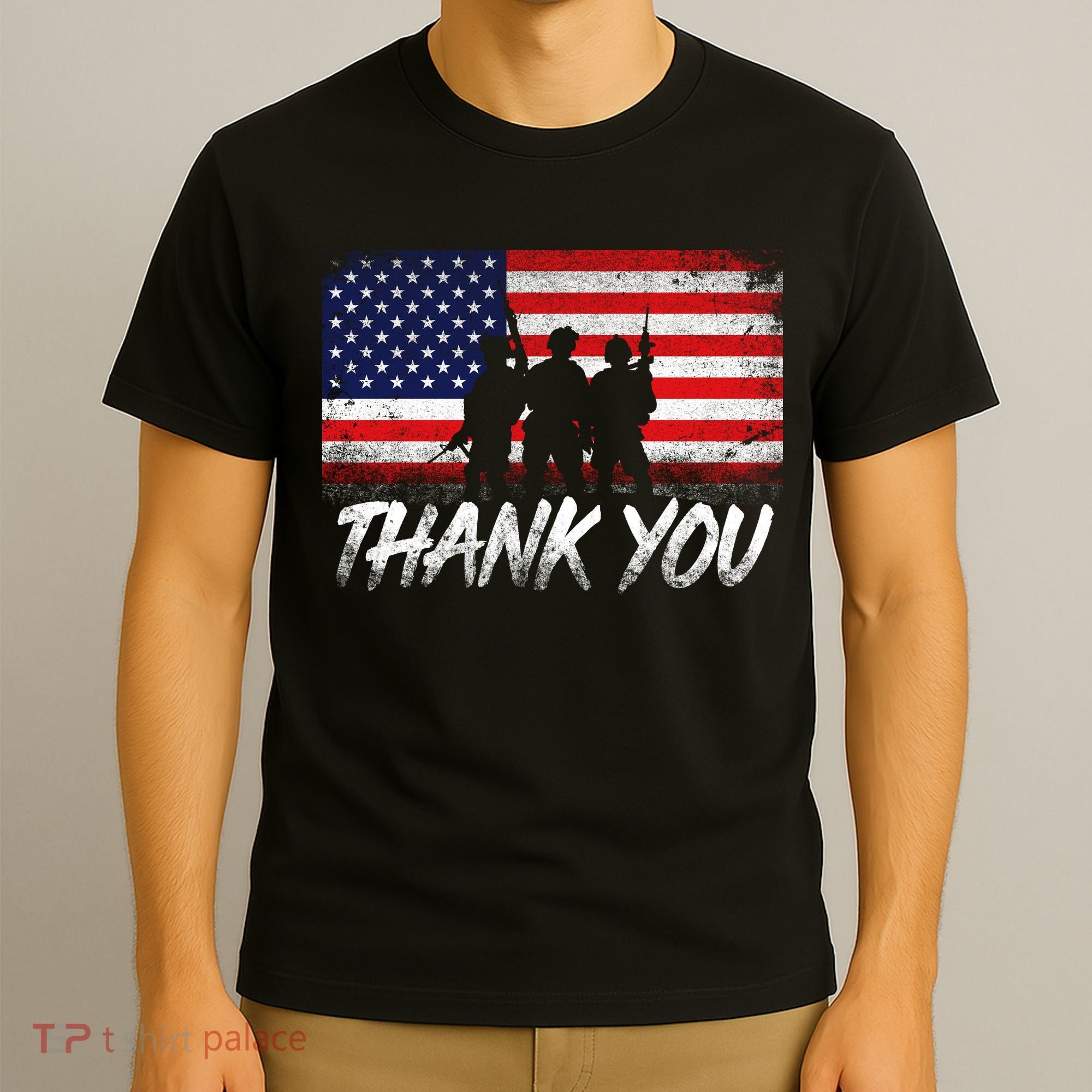 Thank You USA Troops T-Shirt