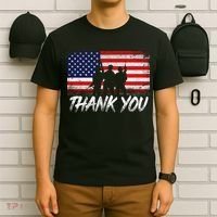 Thank You USA Troops T-Shirt thumb 6
