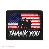 Thank You USA Troops Mousepad thumb 0