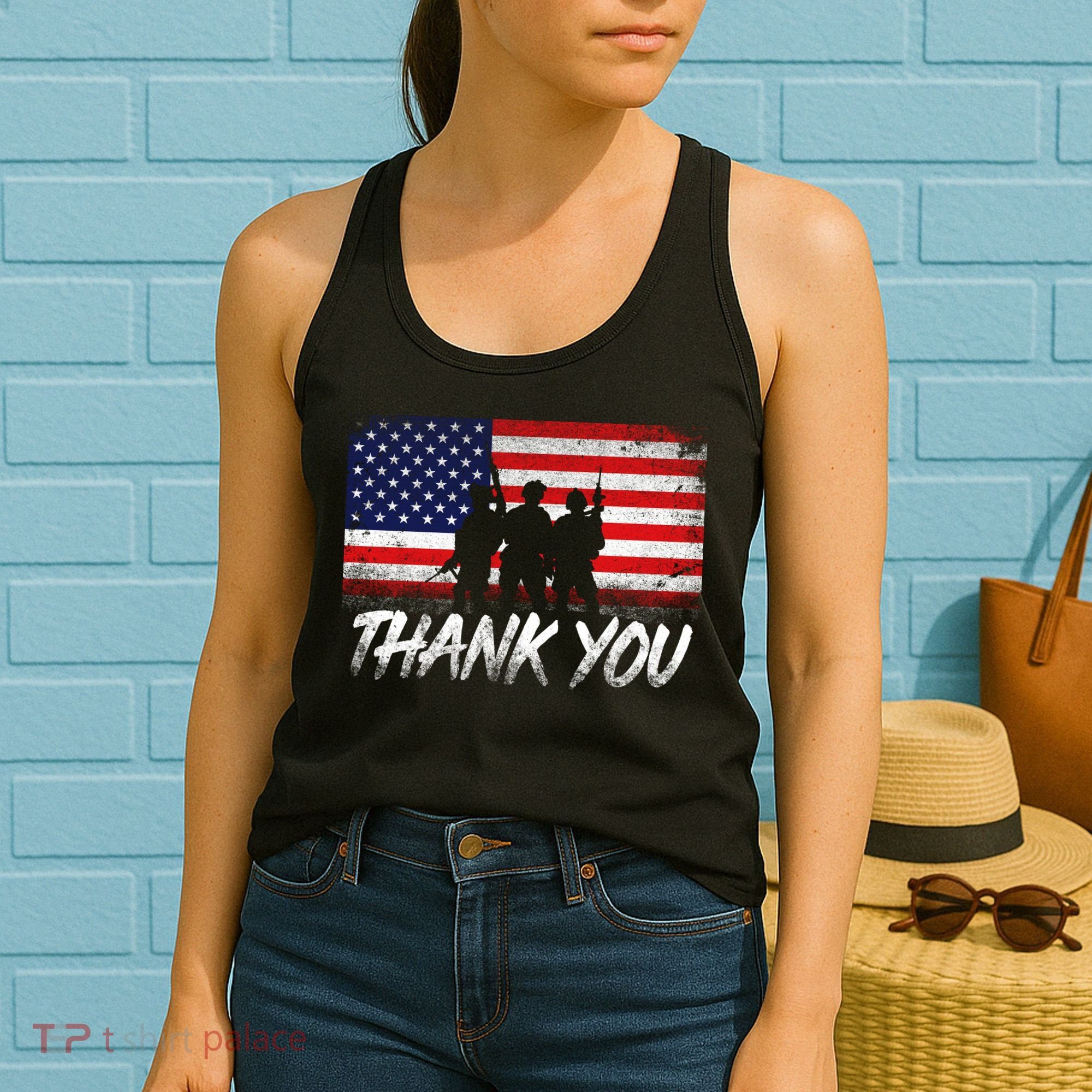 Thank You USA Troops Women's Tank Top
