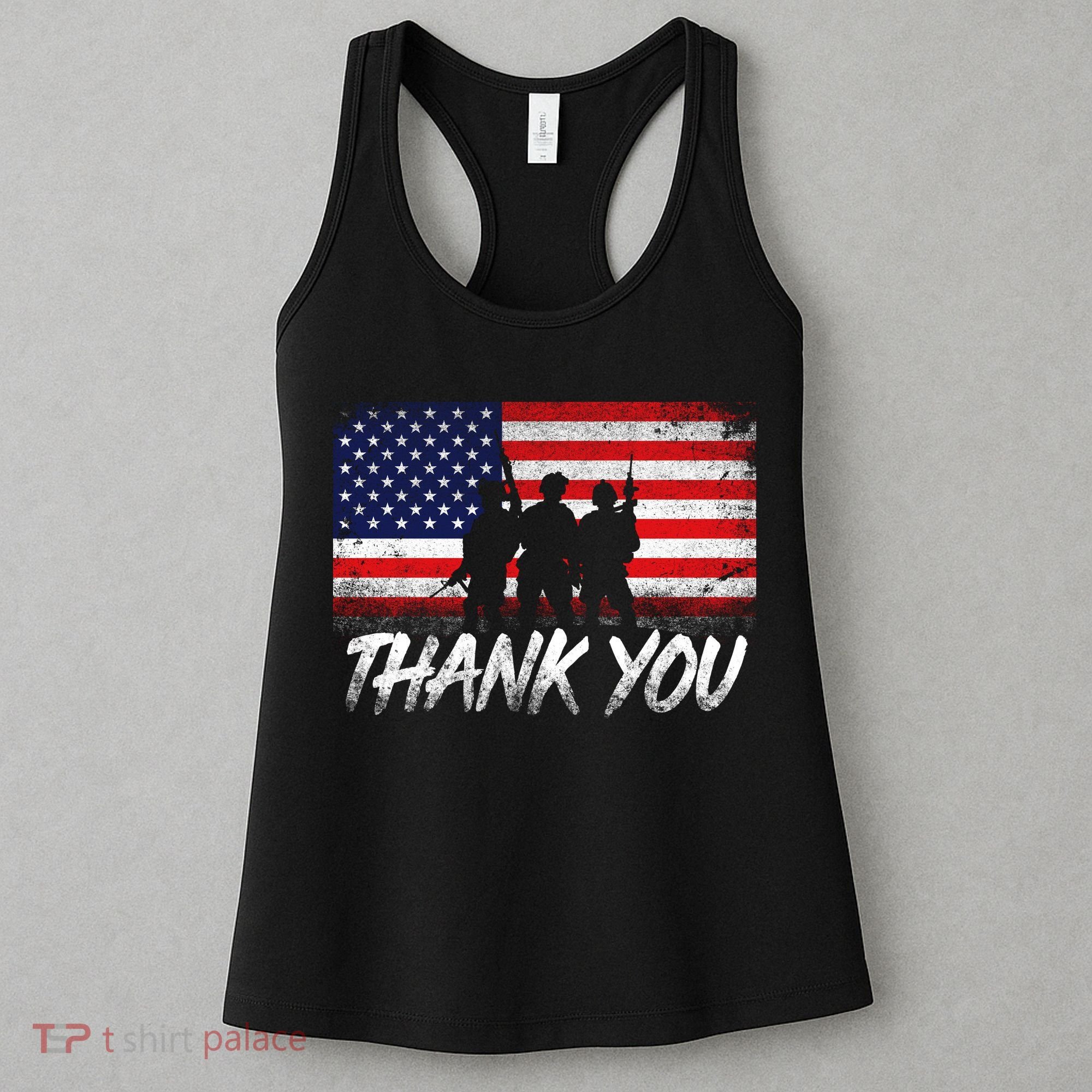 Thank You USA Troops Women's Tank Top