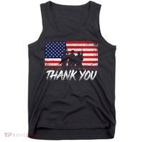Thank You USA Troops Tank Top thumb 0