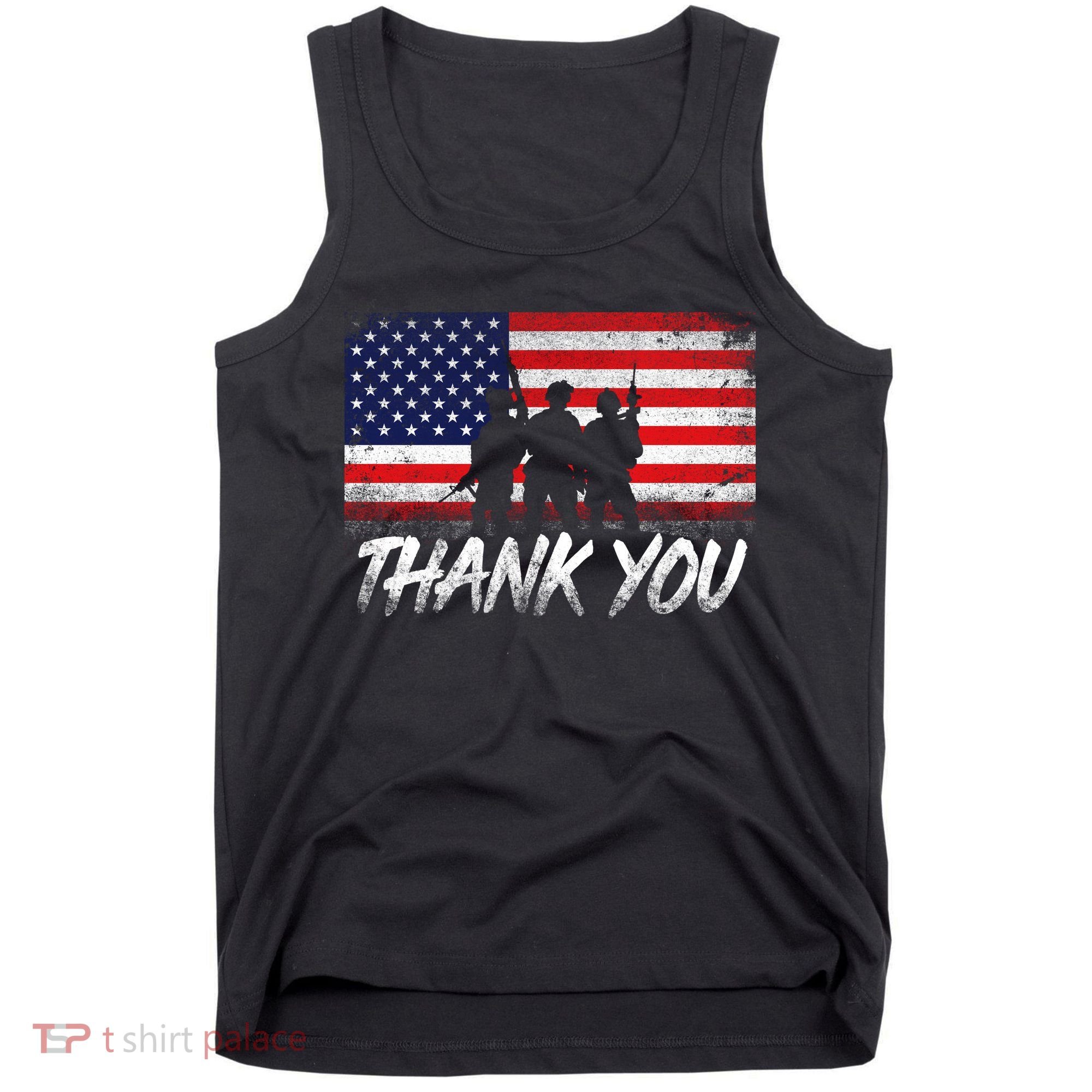 Thank You USA Troops Tank Top