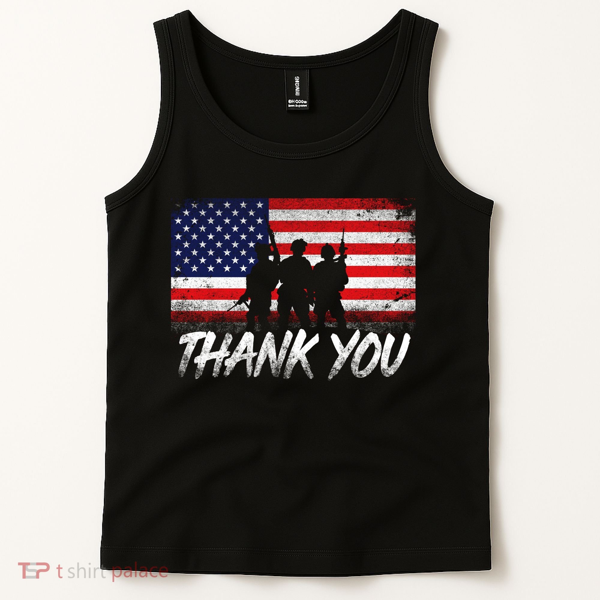 Thank You USA Troops Tank Top