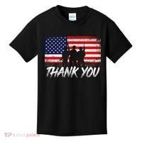 Thank You USA Troops Kids T-Shirt thumb 0