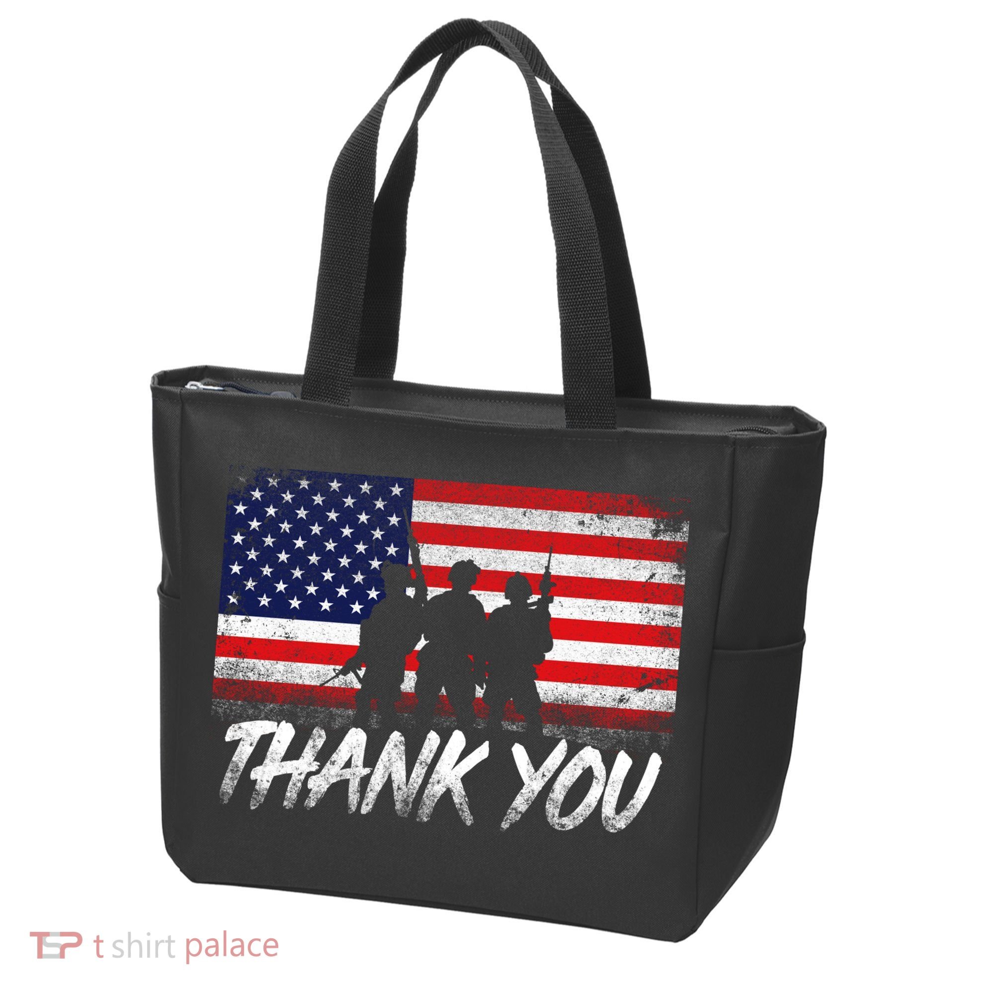 Thank You USA Troops Tote Bag