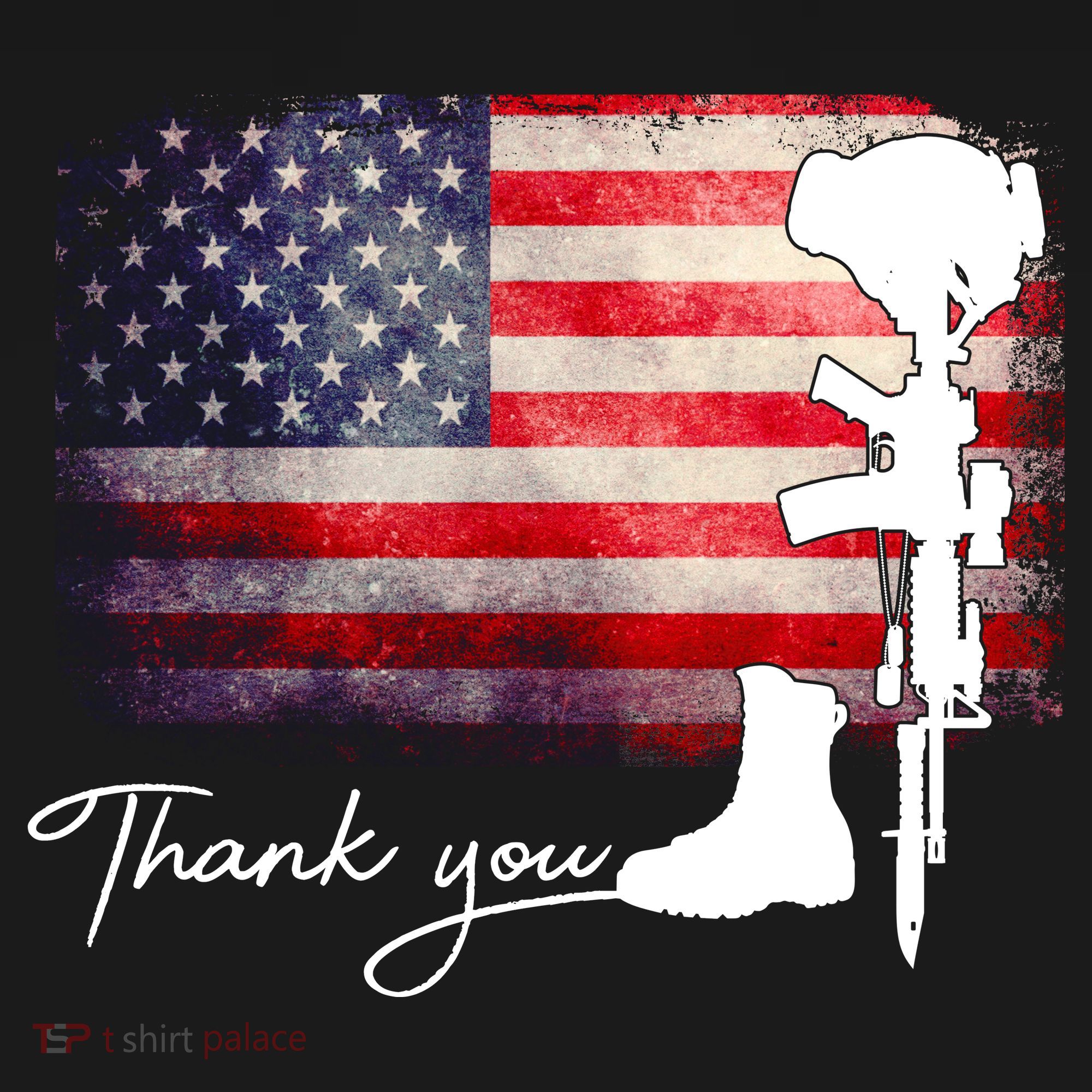 Thank You Veterans Memorial Day Backpack