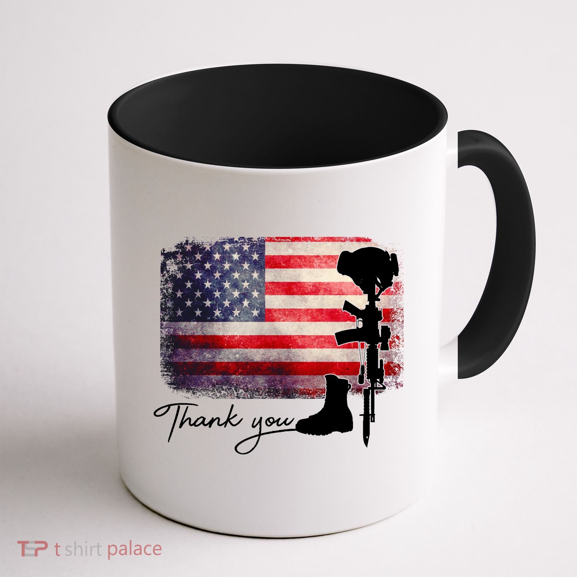 Thank You Veterans Memorial Day Coffee Mug