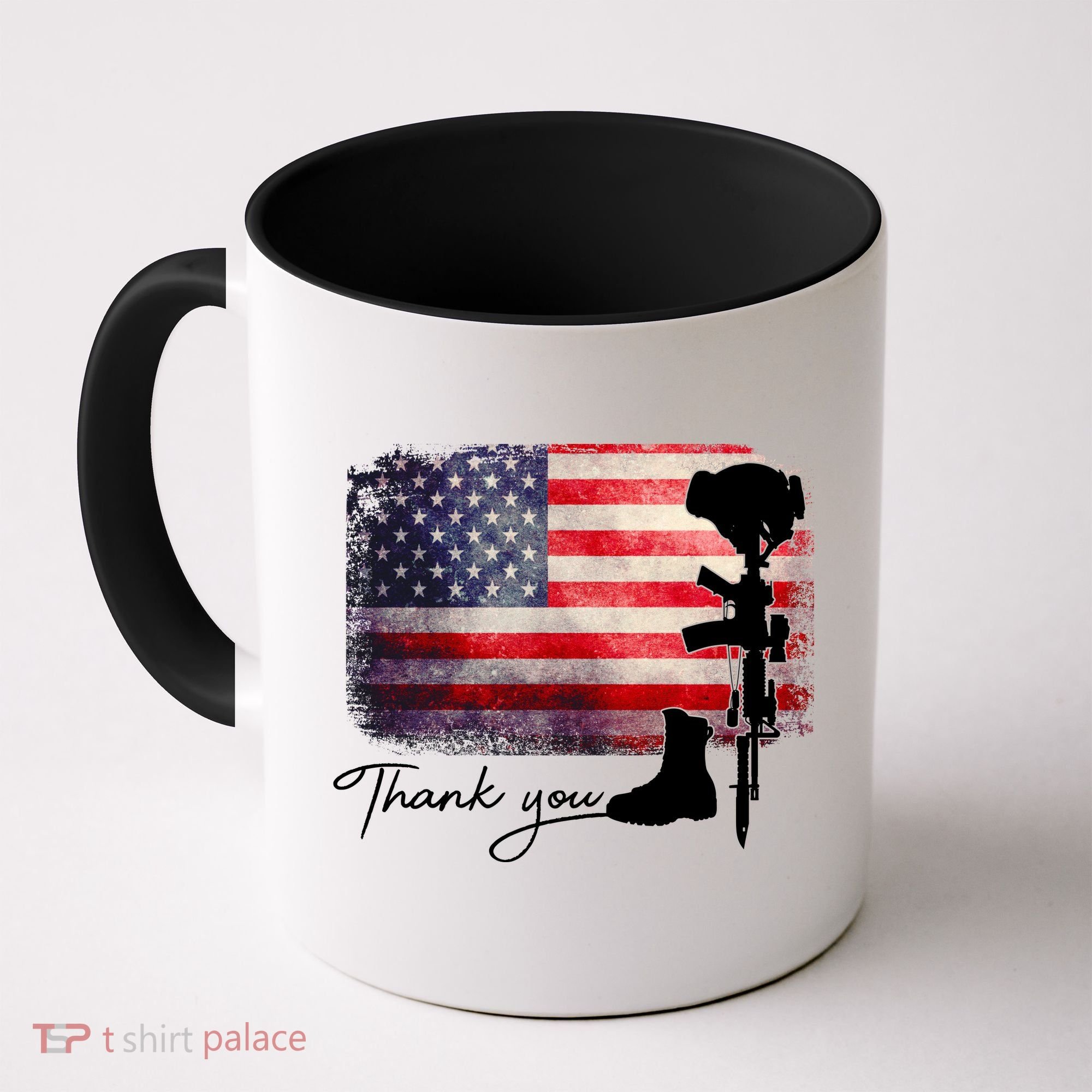 Thank You Veterans Memorial Day Coffee Mug