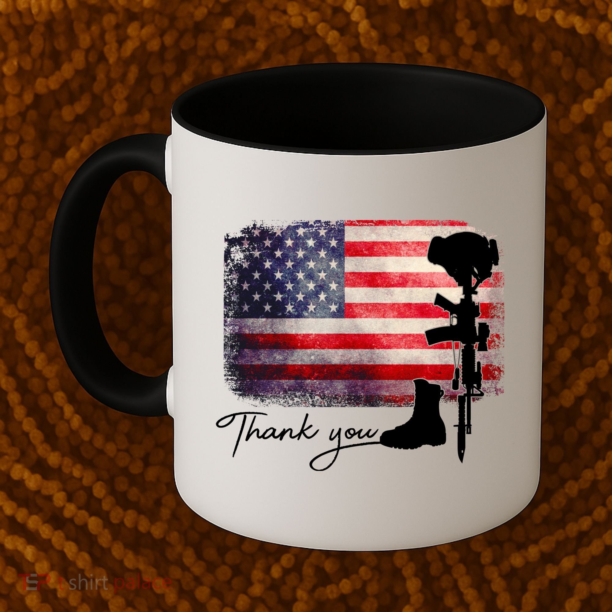 Thank You Veterans Memorial Day Coffee Mug