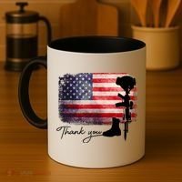 Thank You Veterans Memorial Day Coffee Mug thumb 4