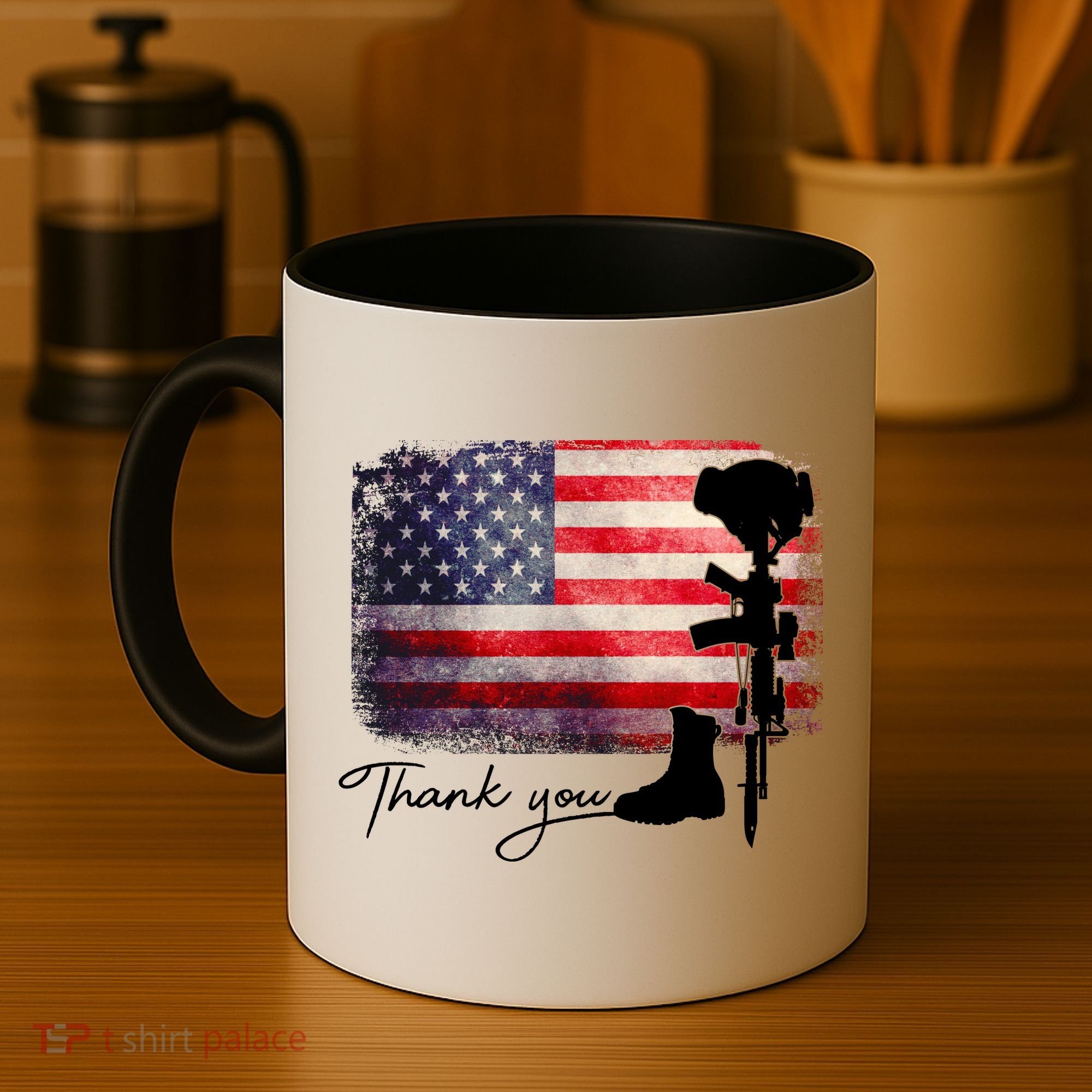 Thank You Veterans Memorial Day Coffee Mug