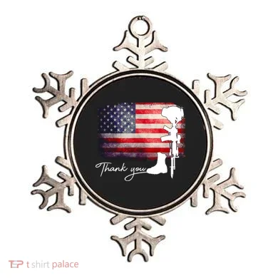 Thank You Veterans Memorial Day Ornament