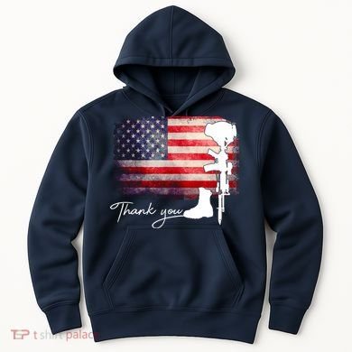 Thank You Veterans Memorial Day Hoodie