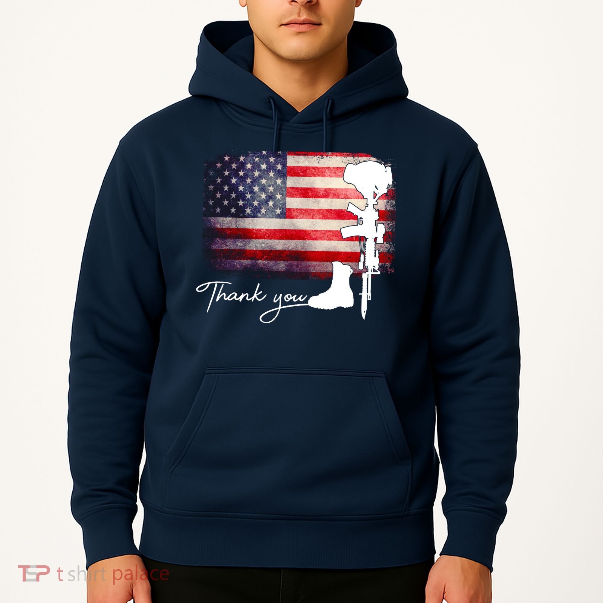 Thank You Veterans Memorial Day Hoodie