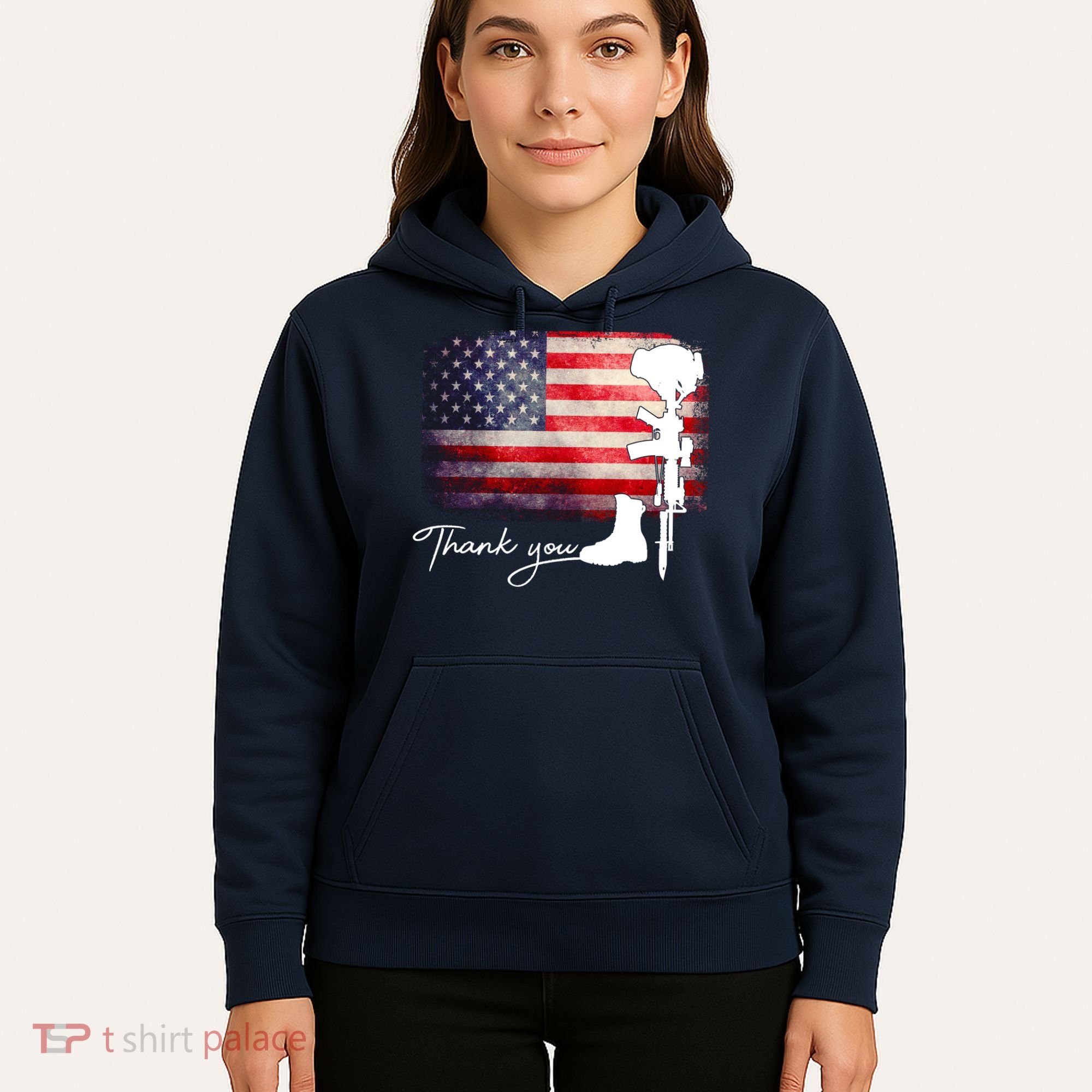Thank You Veterans Memorial Day Hoodie