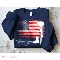 Thank You Veterans Memorial Day Sweatshirt thumb 2
