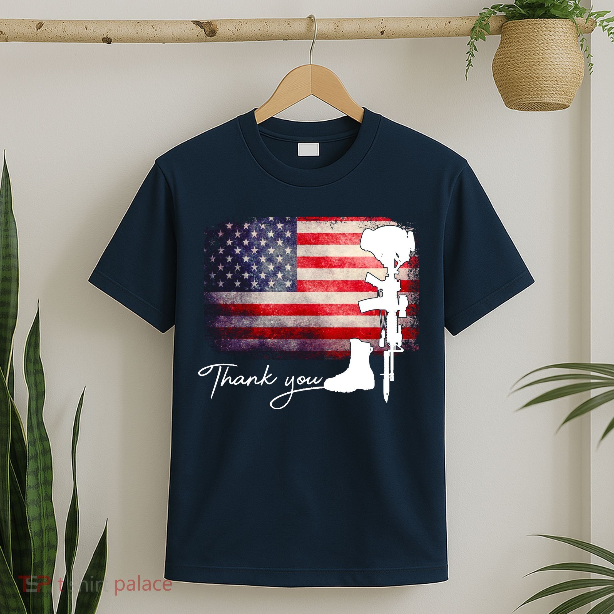 Thank You Veterans Memorial Day T-Shirt