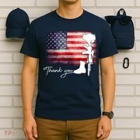 Thank You Veterans Memorial Day T-Shirt thumb 6