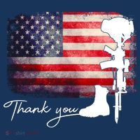 Thank You Veterans Memorial Day Women's Hoodie thumb 2