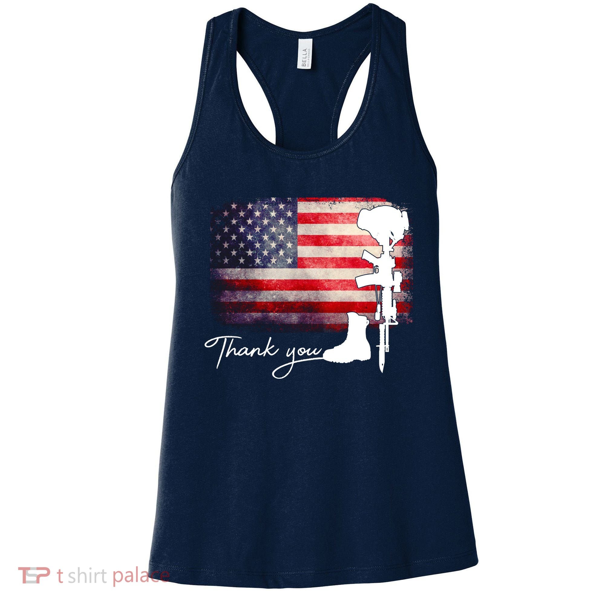 Thank You Veterans Memorial Day Women's Tank Top