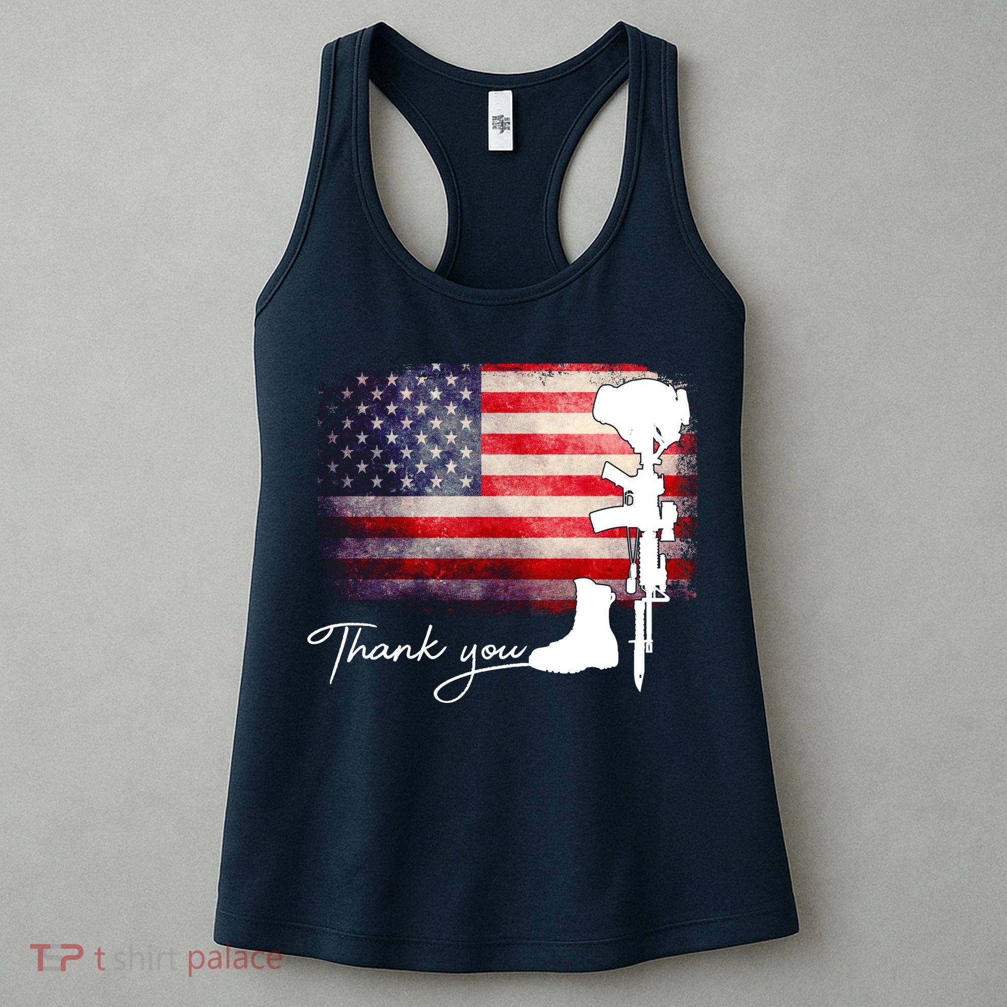 Thank You Veterans Memorial Day Women's Tank Top