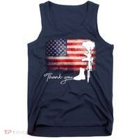 Thank You Veterans Memorial Day Tank Top thumb 0
