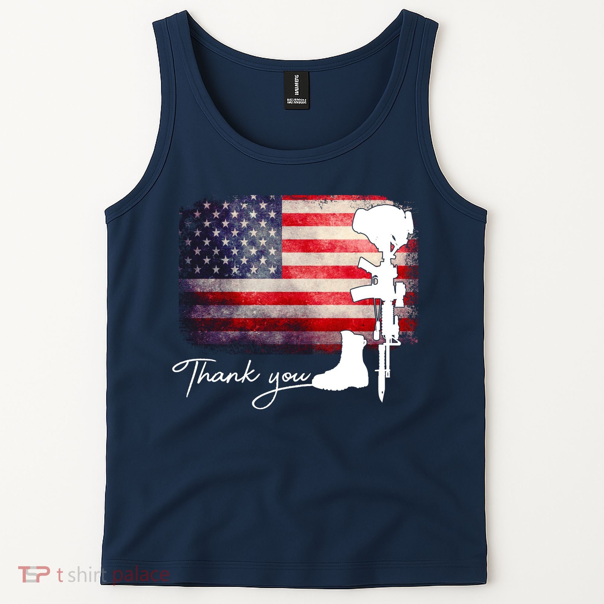 Thank You Veterans Memorial Day Tank Top