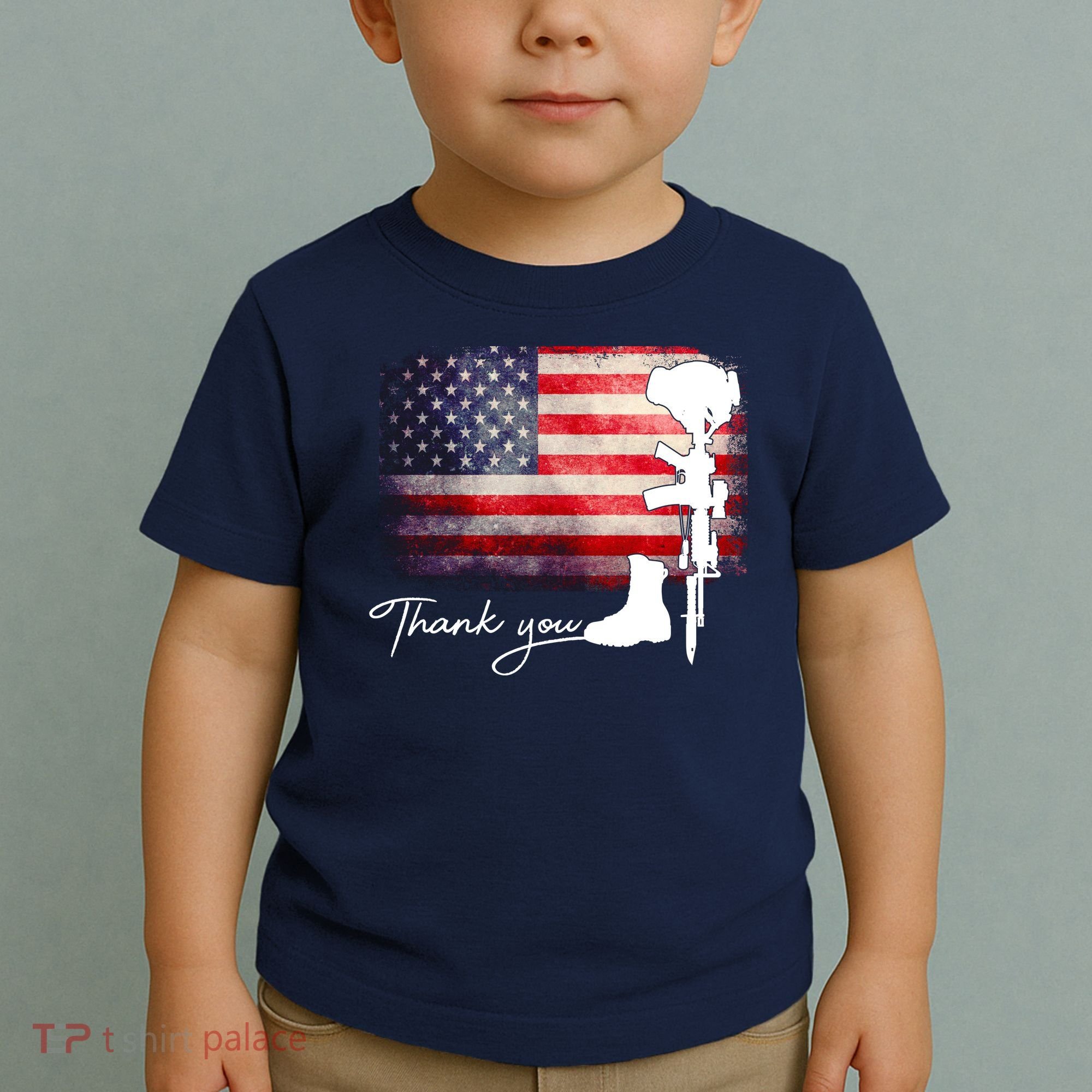 Thank You Veterans Memorial Day Toddler T-Shirt