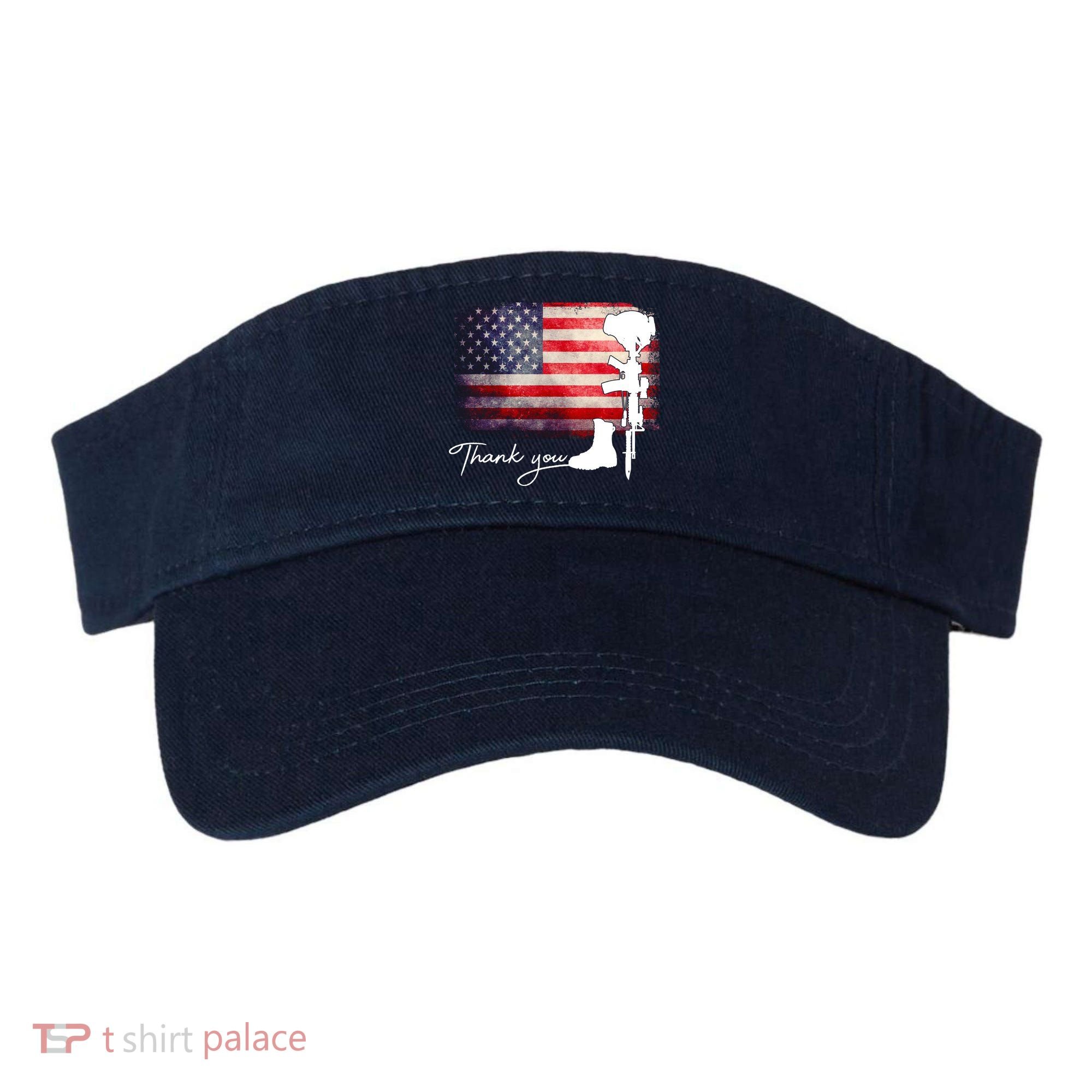 Thank You Veterans Memorial Day Visor