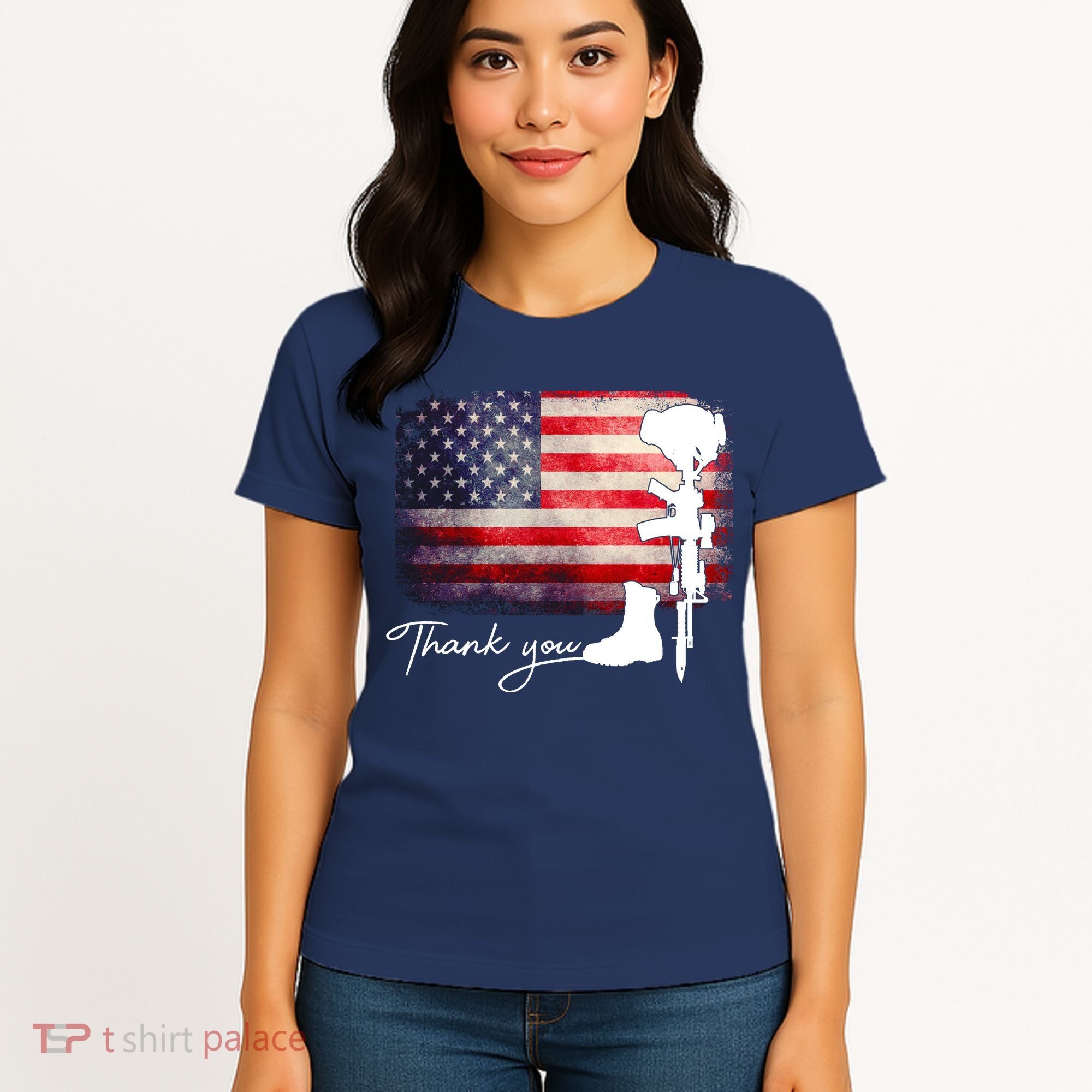 Thank You Veterans Memorial Day Women's T-Shirt