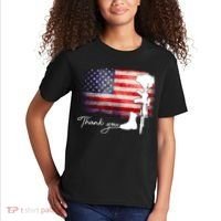 Thank You Veterans Memorial Day Kids T-Shirt thumb 2