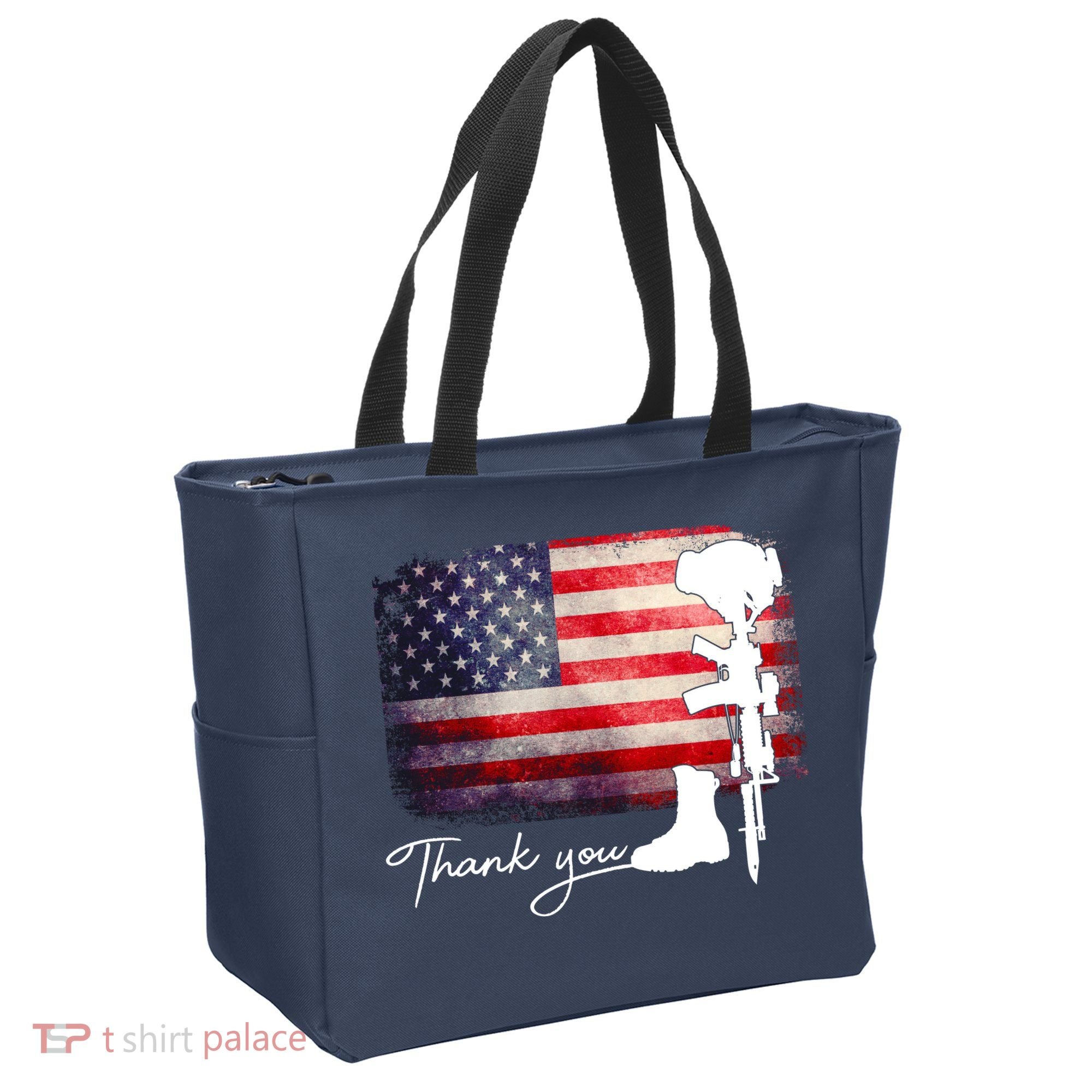 Thank You Veterans Memorial Day Tote Bag