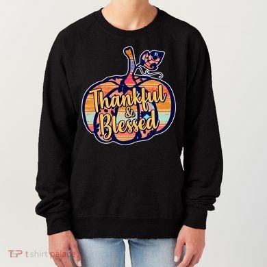 Thankful & Blessed Fashion Pumpkin Women's Sweatshirt
