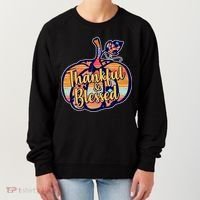 Thankful & Blessed Fashion Pumpkin Women's Sweatshirt thumb 0