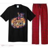 Thankful & Blessed Fashion Pumpkin Pajama Set thumb 0