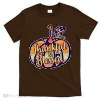 Thankful & Blessed Fashion Pumpkin T-Shirt thumb 0