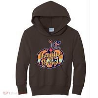 Thankful & Blessed Fashion Pumpkin Kids Hoodie thumb 0