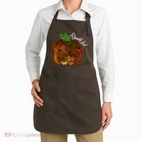 Thankful Abstract Pumpkin Thanksgiving Apron thumb 2